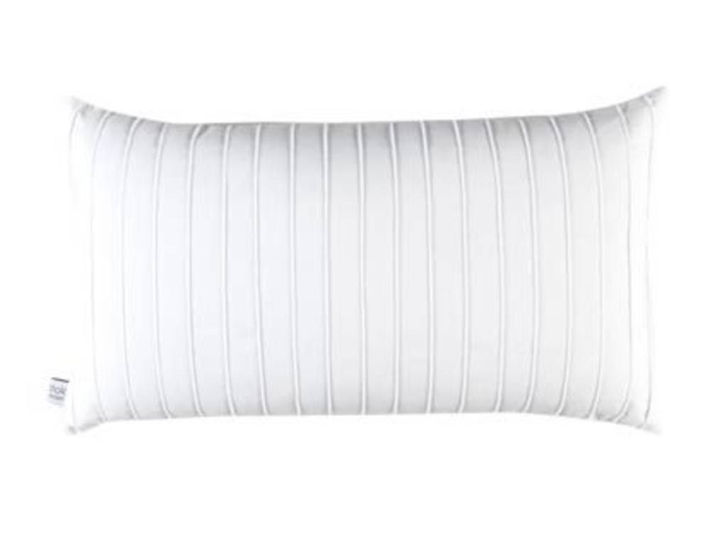 Breakfast Pillow White Pintuck