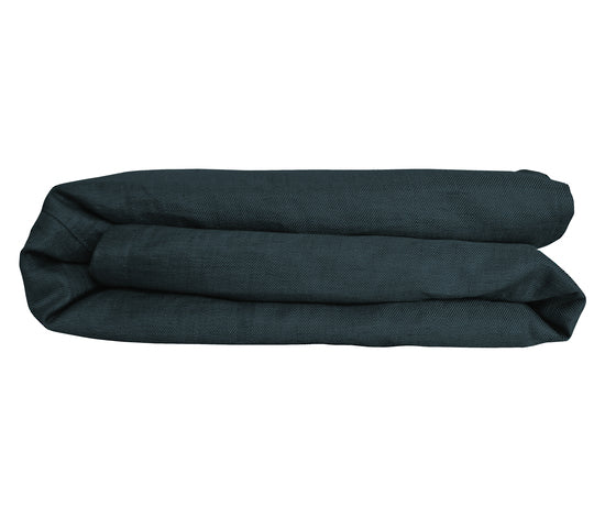 100% Linen Duvet Cover in Anthracite Charcoal by Gorgi