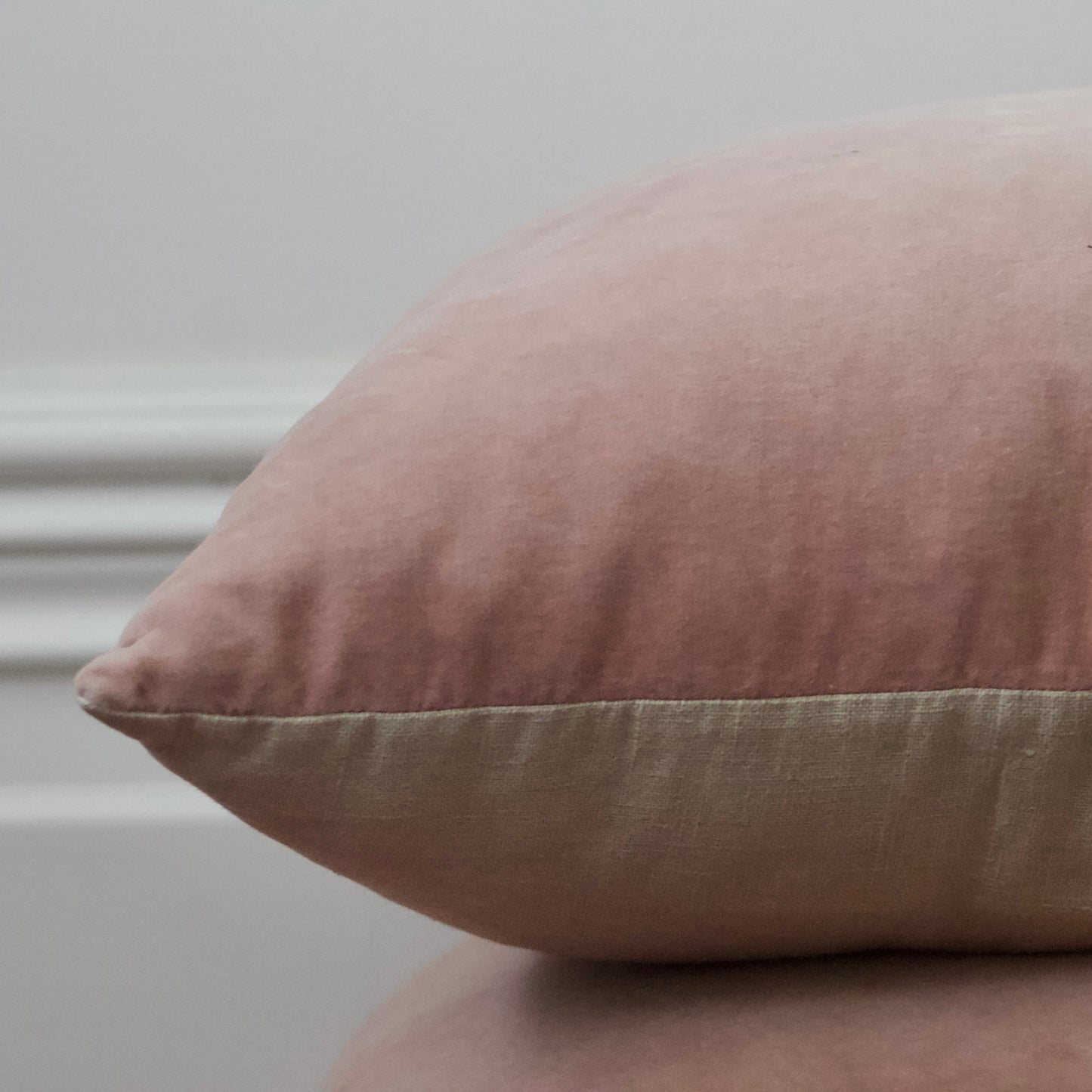 Gorgi Super Soft Velvet Channel Quilted Throw in Blush - Queen Size